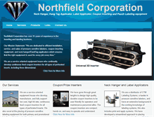 Tablet Screenshot of northfieldcorp.com